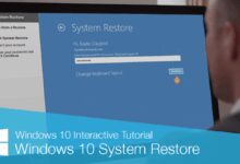 system restore